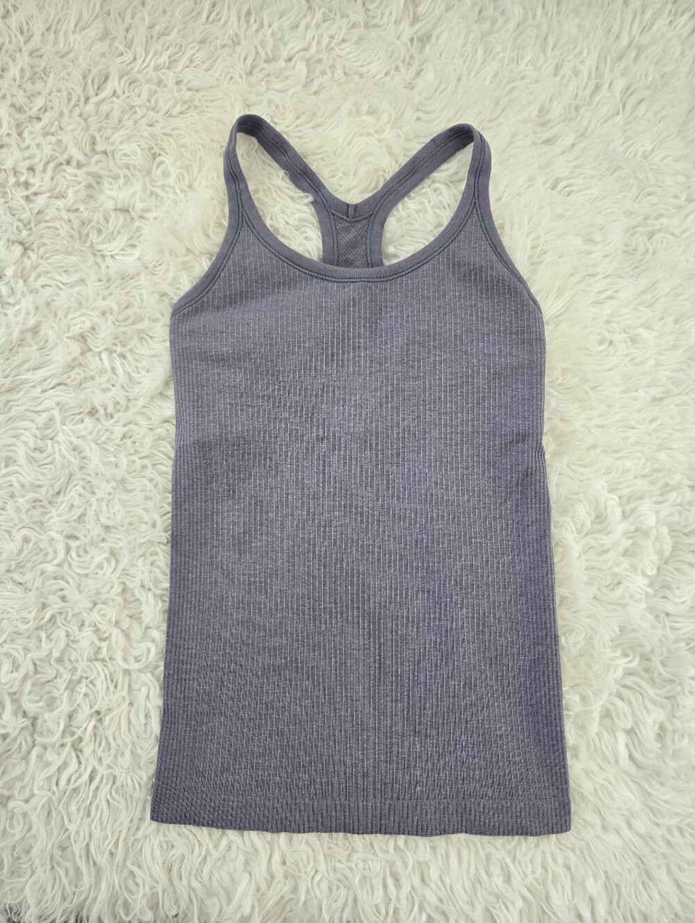 Lululemon Ebb To Street Built-in Bra Tank Top. Racerback. Size 6.